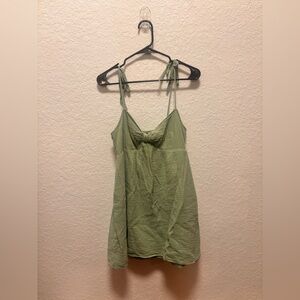 SHEIN Sage Green Tie-Strap Camisole